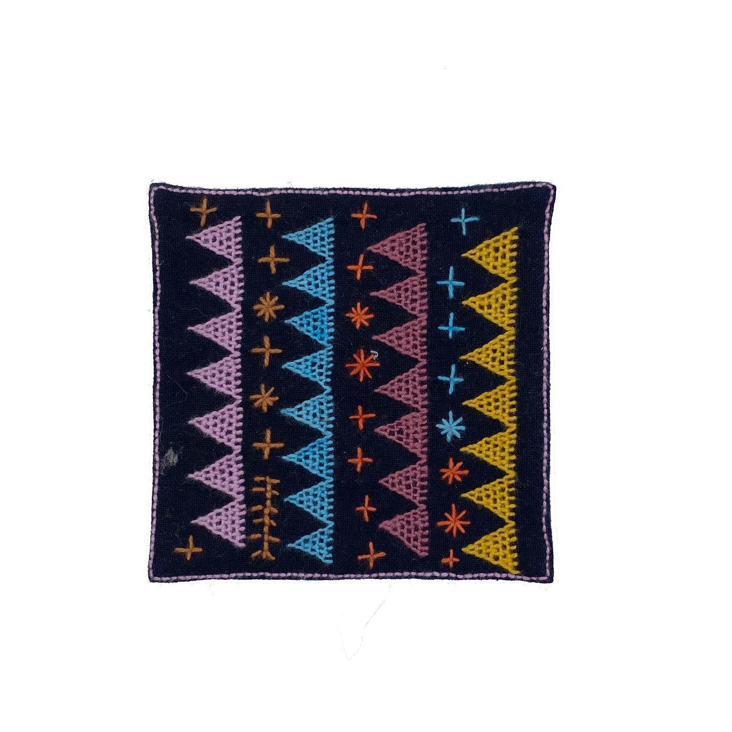 Lanten hand embroidered coasters