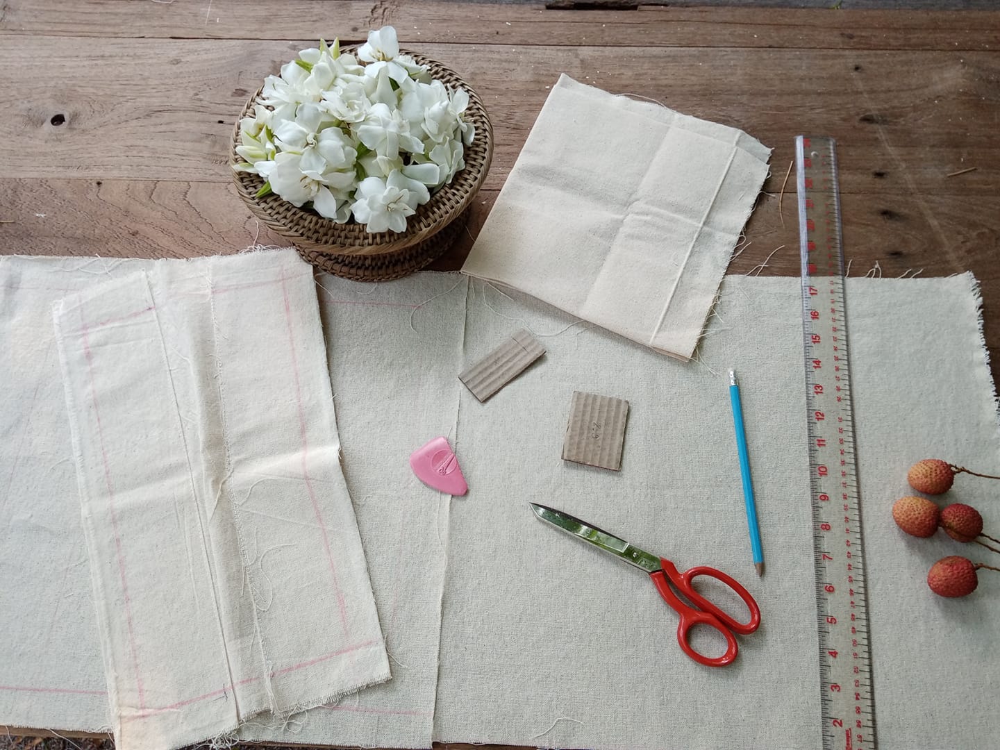 Lanna Square Pillow